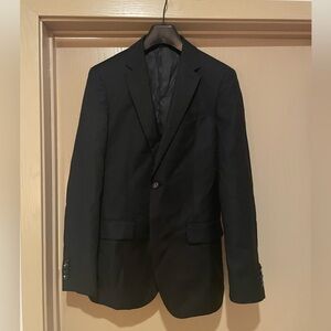 Reiss Wool Black Men's Blazer - 36